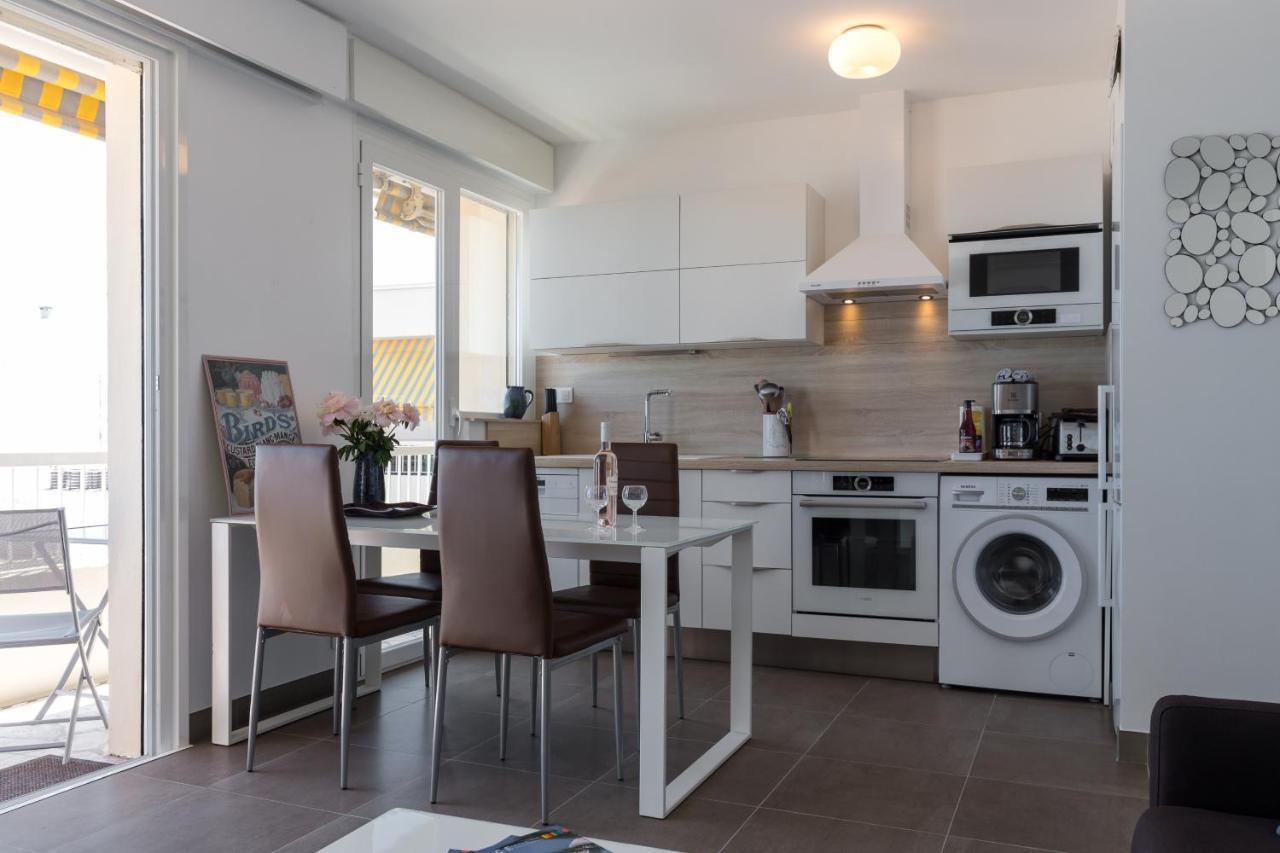 Gorgeous Apt With Terrace, Elevator, Ac, Free Parking - Le Regis Кань-сюр-Мер Екстер'єр фото