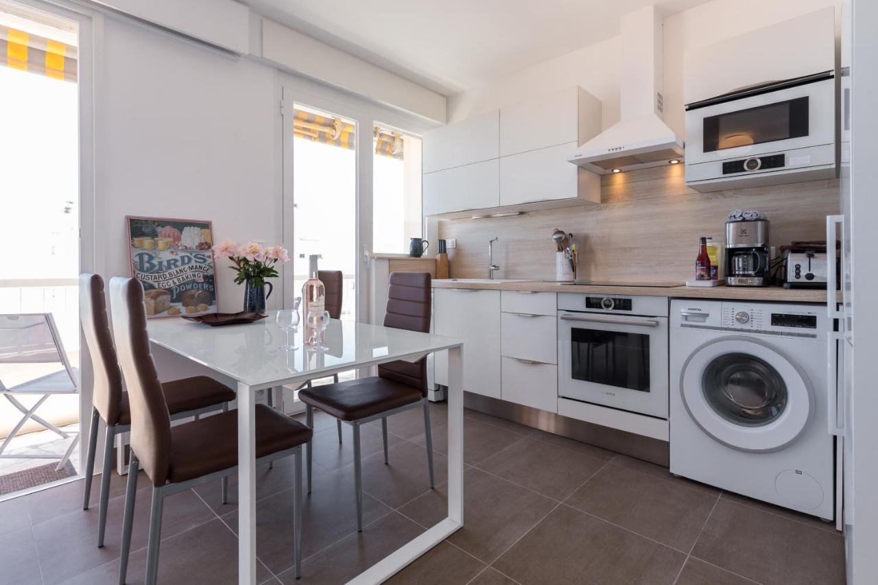 Gorgeous Apt With Terrace, Elevator, Ac, Free Parking - Le Regis Кань-сюр-Мер Екстер'єр фото