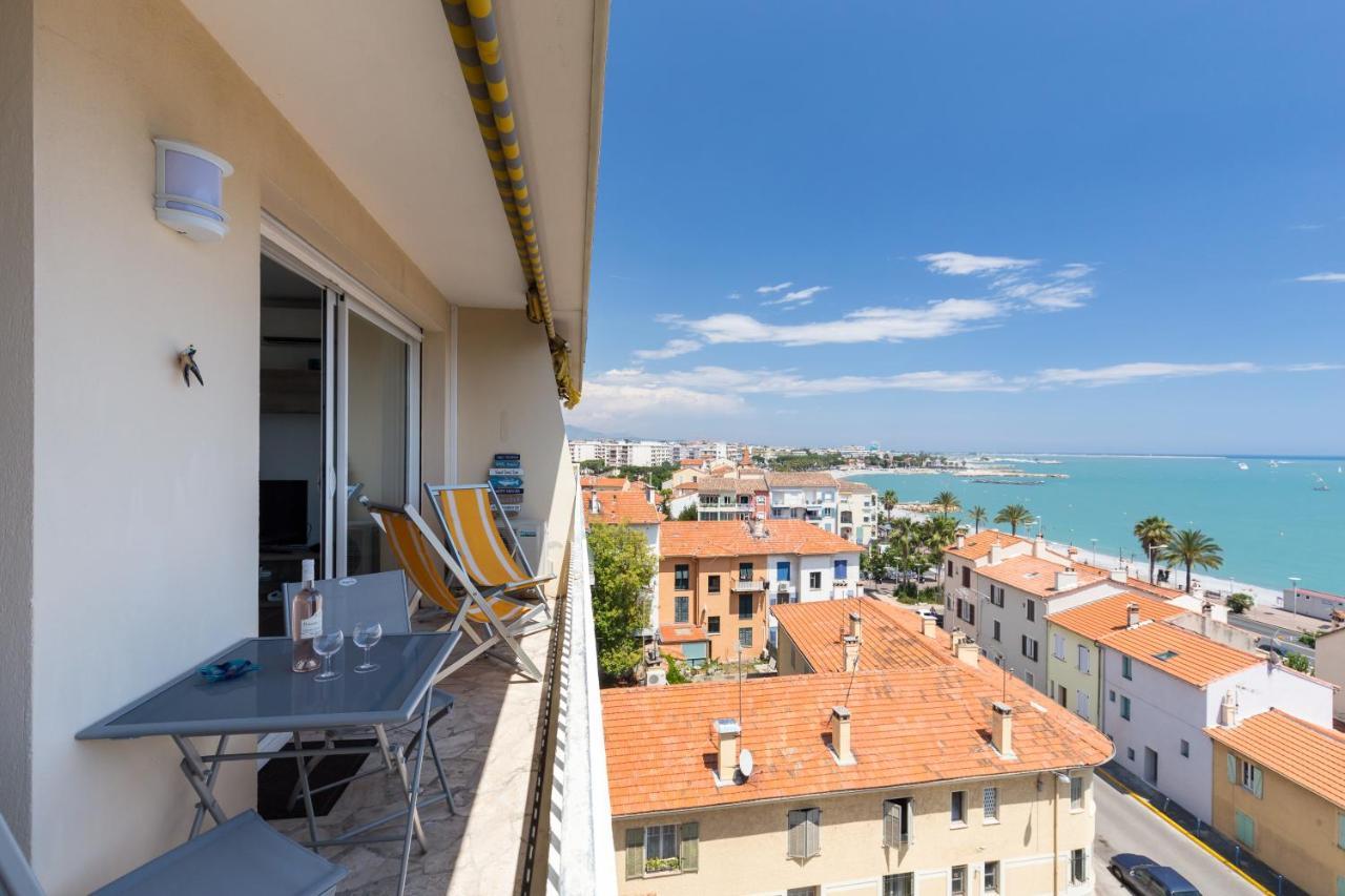 Gorgeous Apt With Terrace, Elevator, Ac, Free Parking - Le Regis Кань-сюр-Мер Екстер'єр фото