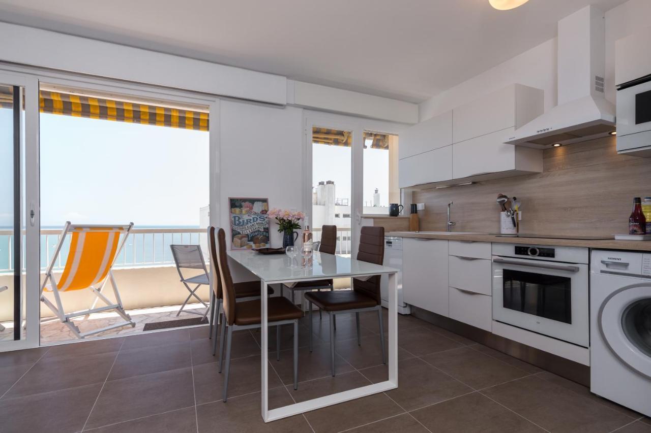 Gorgeous Apt With Terrace, Elevator, Ac, Free Parking - Le Regis Кань-сюр-Мер Екстер'єр фото